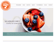 Tablet Screenshot of happybellyhealth.com